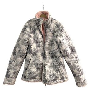 LA1. The North Face Girl’s Reversible Fur Puffer Coat Jacket Ski